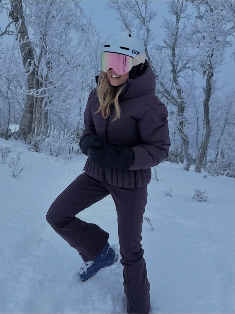 H&M Move Viral Peach Ski Goggles SOLD OUT + New Lens 🍑❄️🔥